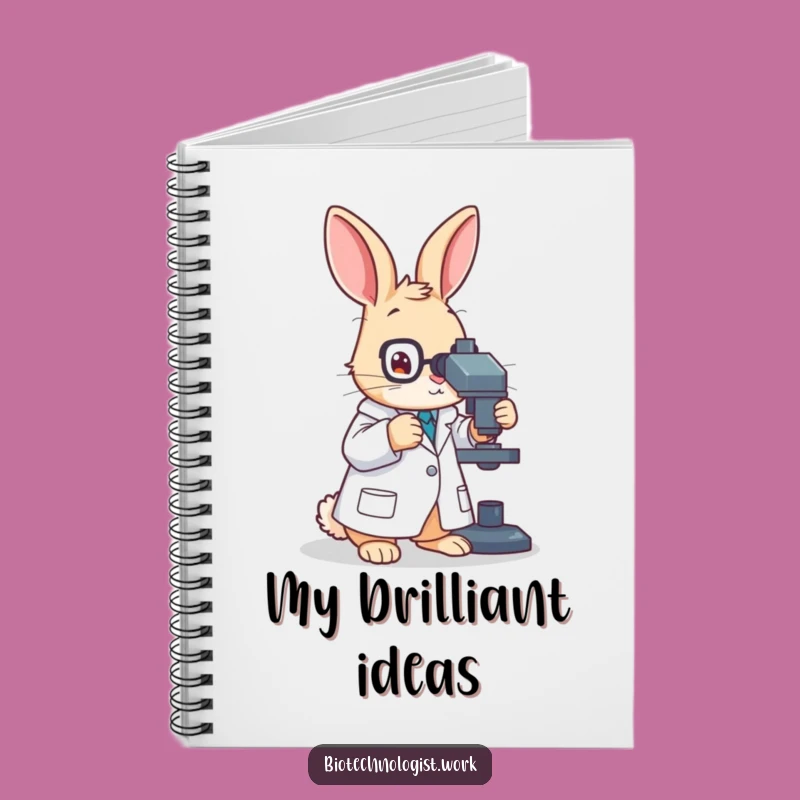 Funny Lab Rabbit Notebook: Scientific Journal, Perfect Humorous Gift