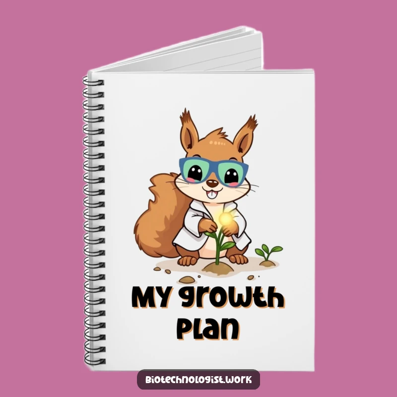 Funny Lab Squirrel Notebook: Plant Your Ideas, Humorous Journal