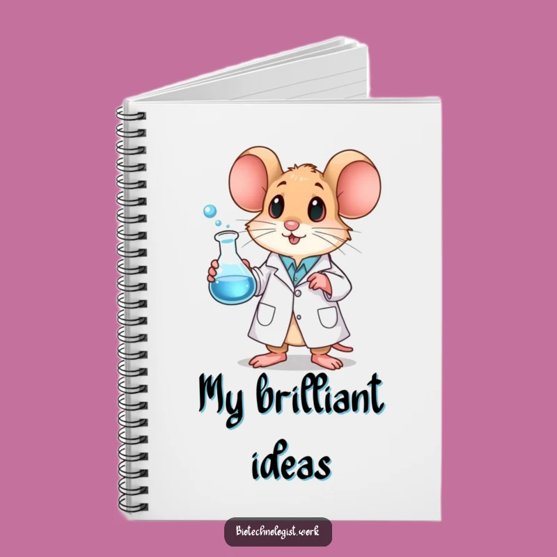 Funny Mouse Scientist Notebook: Hilarious Journal for Curious Minds